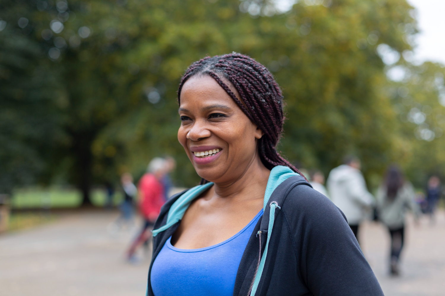 A resident at home in SLS supported housing